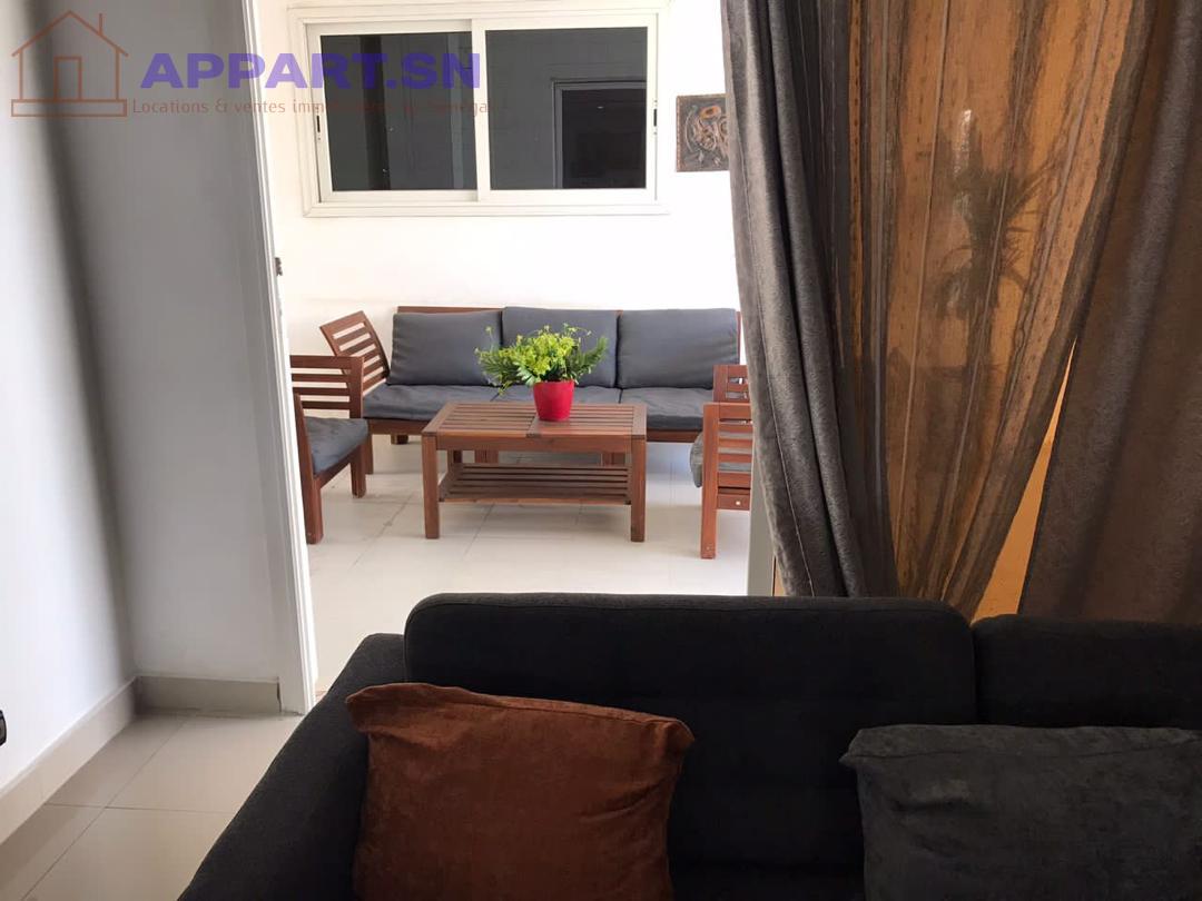 Appartement meublés 4chambres salon Almadies 