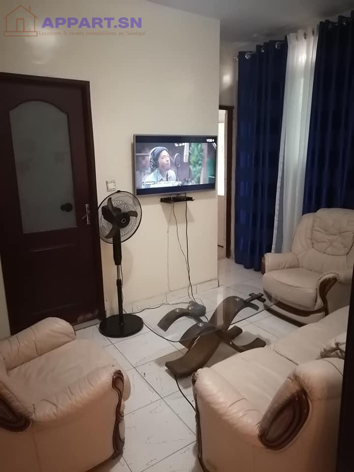 Appartement F3 meublé cité keur gorgui