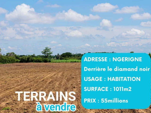 TERRAIN À VENDRE Dakar Sénégal