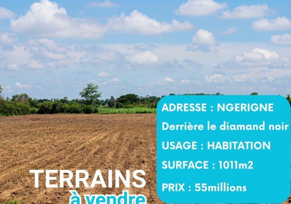 TERRAIN À VENDRE Dakar Senegal