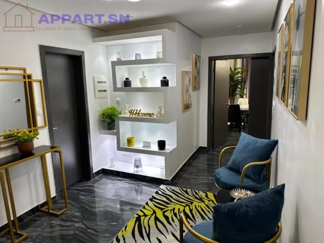 Luxueux appartement meublé 2 chambres salon à Sicap Foire Dakar Sénégal