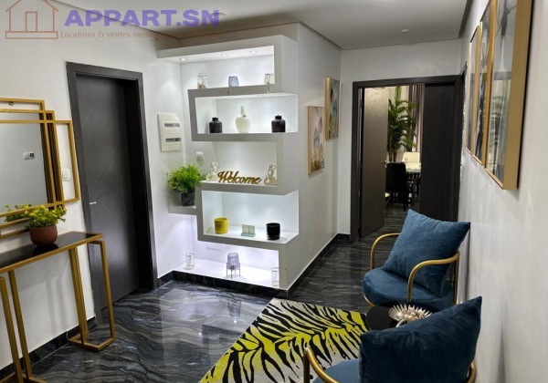 Luxueux appartement meublé 2 chambres salon à Sicap Foire Dakar Senegal