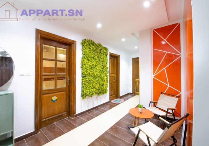 Magnifique appartement F3 meublé à Ngor Ngor • Dakar Sénégal