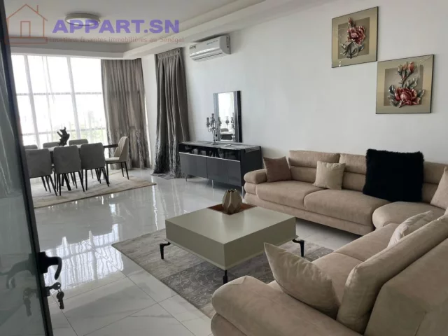 Hann Marinas bel appartement en location meublée Cité Avion • Dakar Sénégal