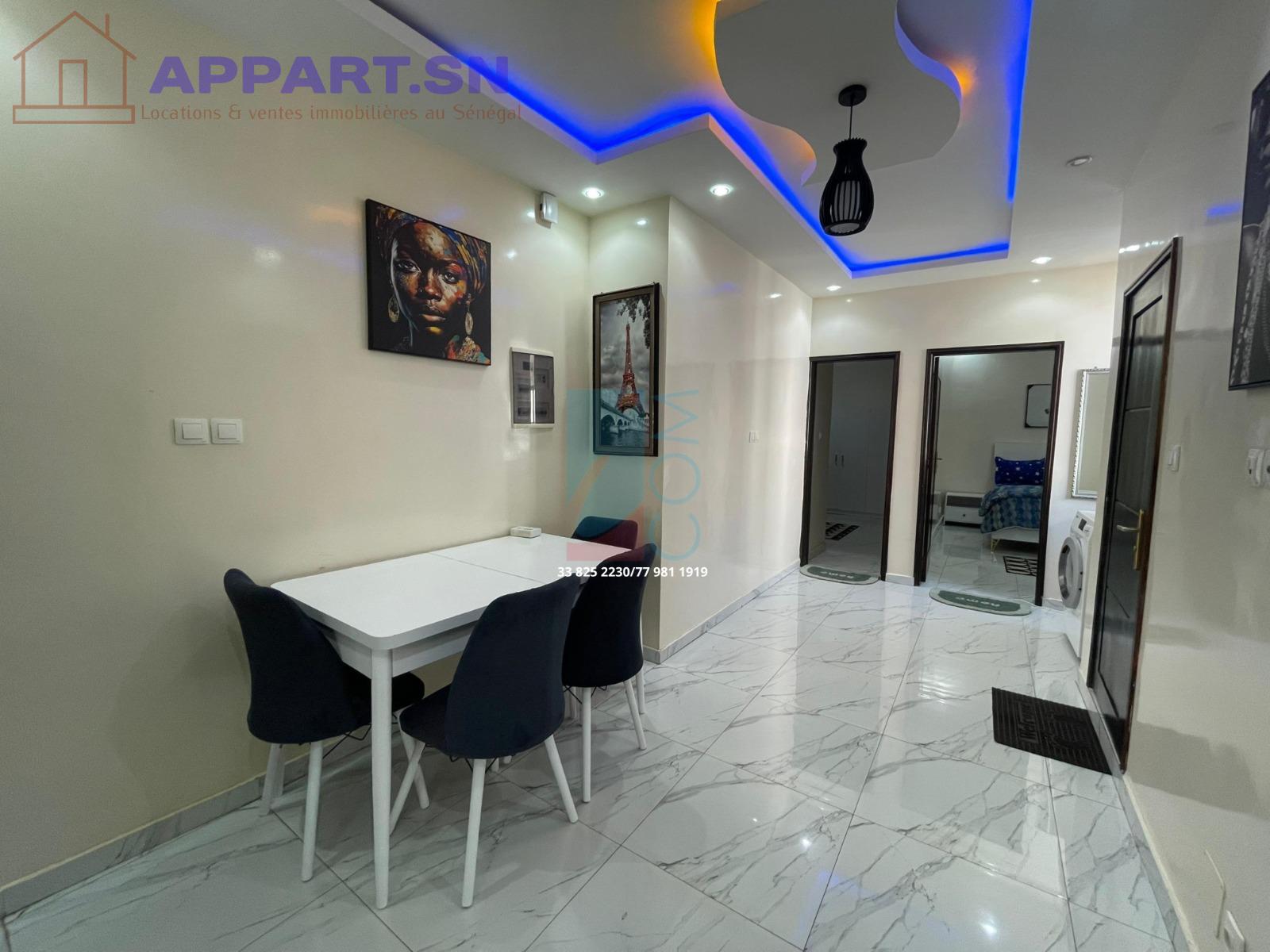 Appartement Meublé F3 à Louer à Ngor Almadies